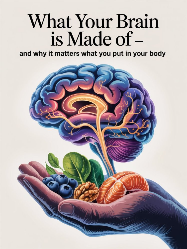 What Your Brain Is Made Of — And Why It Matters What You Put in Your Body